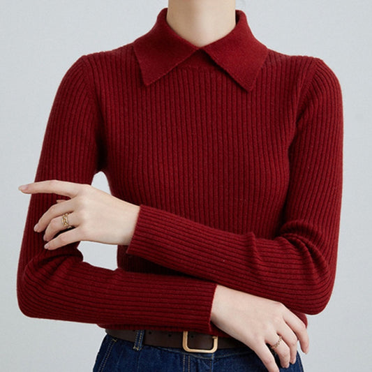 Bordeaux Vintage Knit